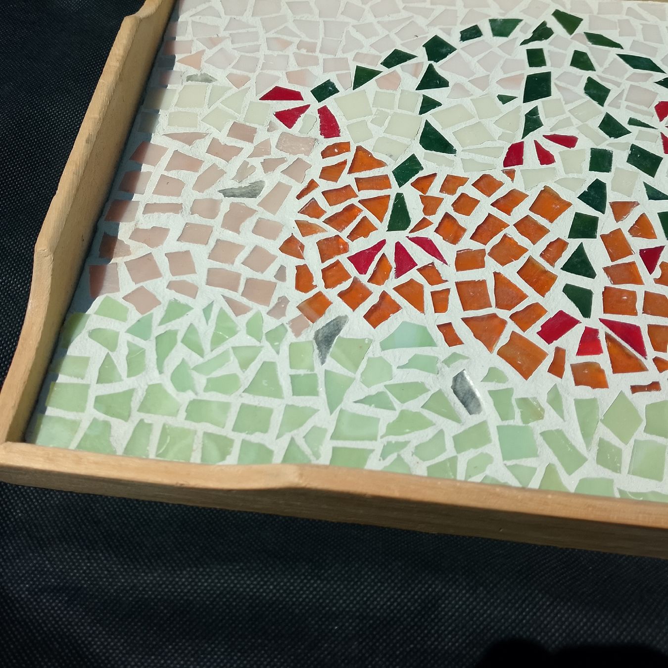 Plateaux: Serviertablett mit Mosaik – D'occasion à Luzern par toenu23 1