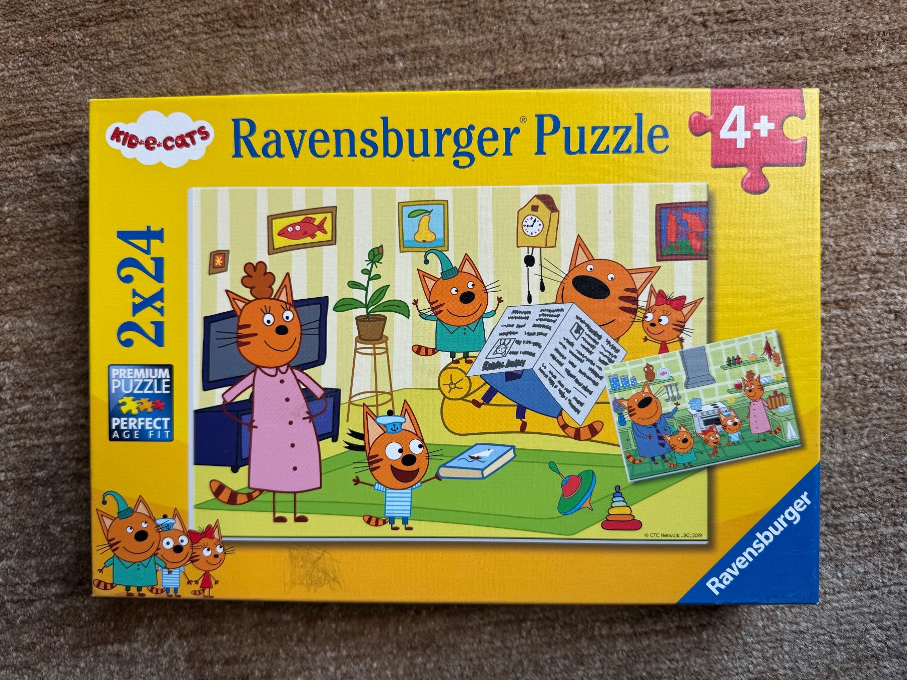 Ravensburger Puzzles: Ravensburger Puzzle 2 x 24, Kid e cats – Neu (gemäss Beschreibung) aus Aarau von Kilauea