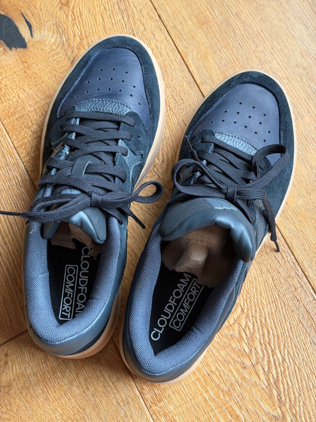 Adidas Herrenschuhe: adidas Cloudfoam Sneakers schwarz 44 2/3 – Neu (gemäss Beschreibung) aus Wil SG von WilSG9500 5