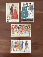 4 Ansichtskarten Schweiz vom Eidg. Schützenfest 1924