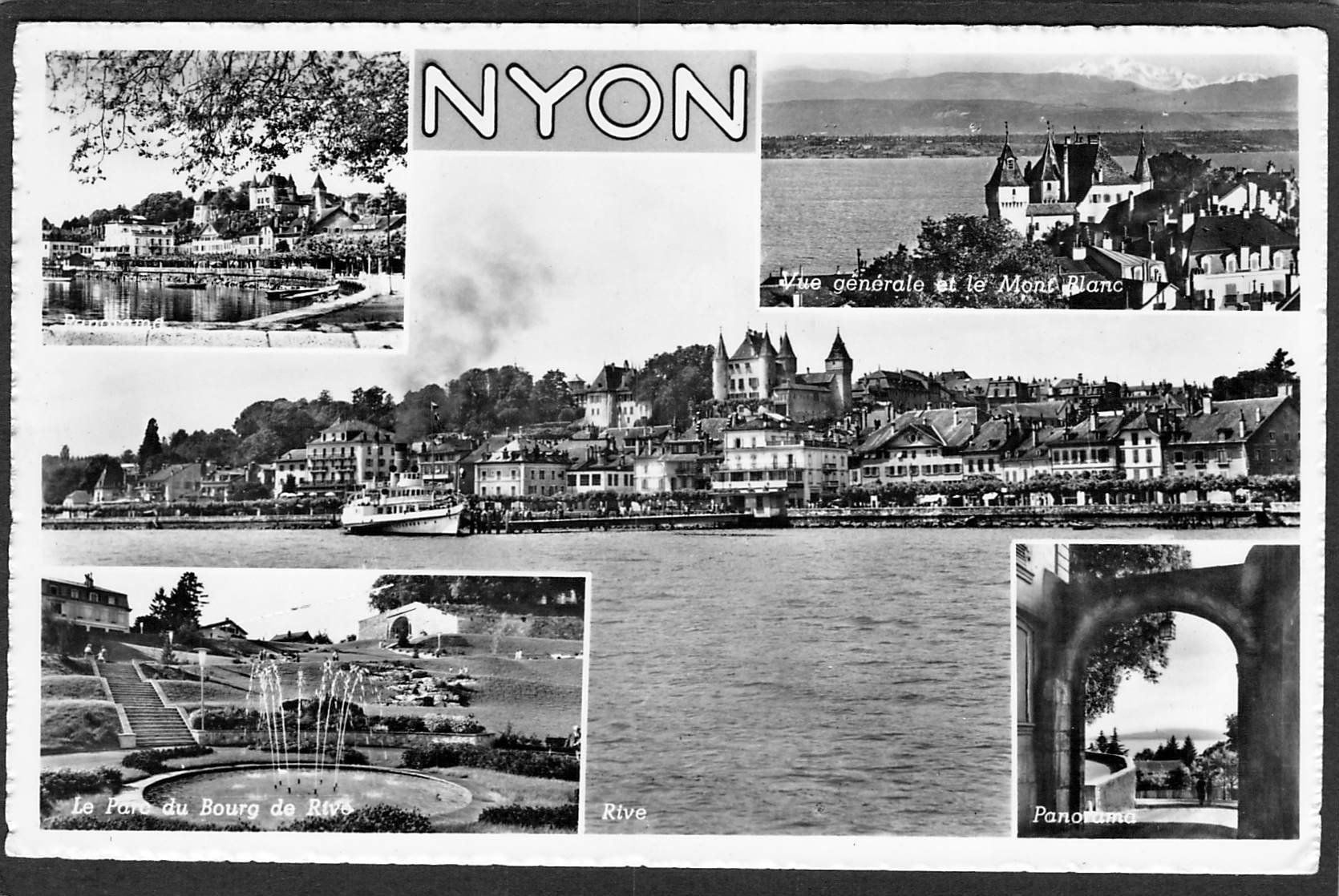 Ansichtskarten: ,Nyon – Gebraucht aus Reichenburg von ibiza18