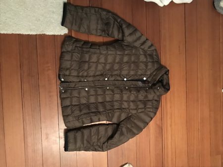 braun, grüne Tommy Hilfiger Jacke