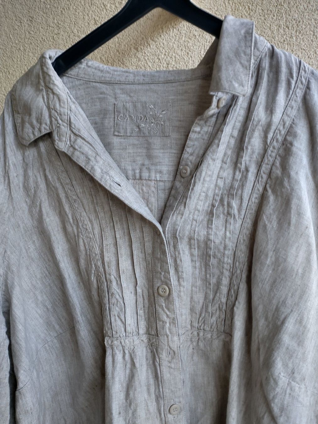 Camicette: Leinen Bluse Bluse aus Leinen Gr. XXL NEU – Nuovo (secondo la descrizione) da Löhningen venduto da Chimae67