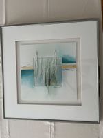 Original Bild Collage Hardi Zappini Smaragd Canyon I
