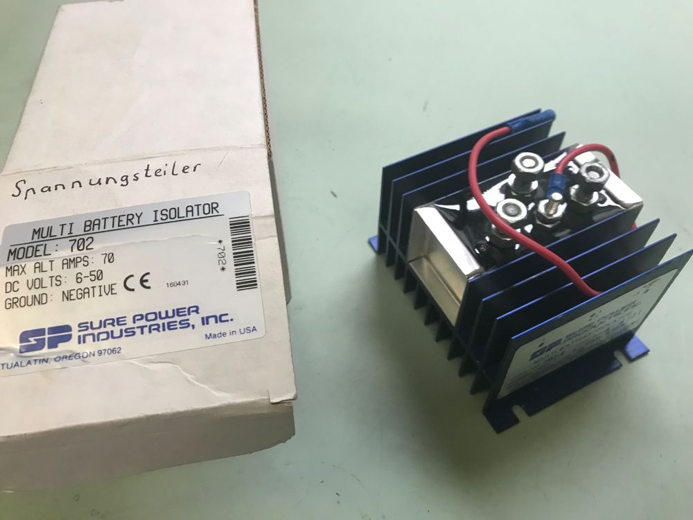 Spannungsteiler Multi Battery Isolator Mod. 702 70 Amp. Kaufen auf