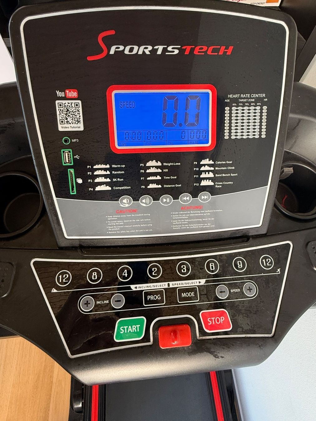 Sportstech Hometrainer: Laufband - Sportstech F31 – Usato da Steinhausen venduto da ChristophJ 3