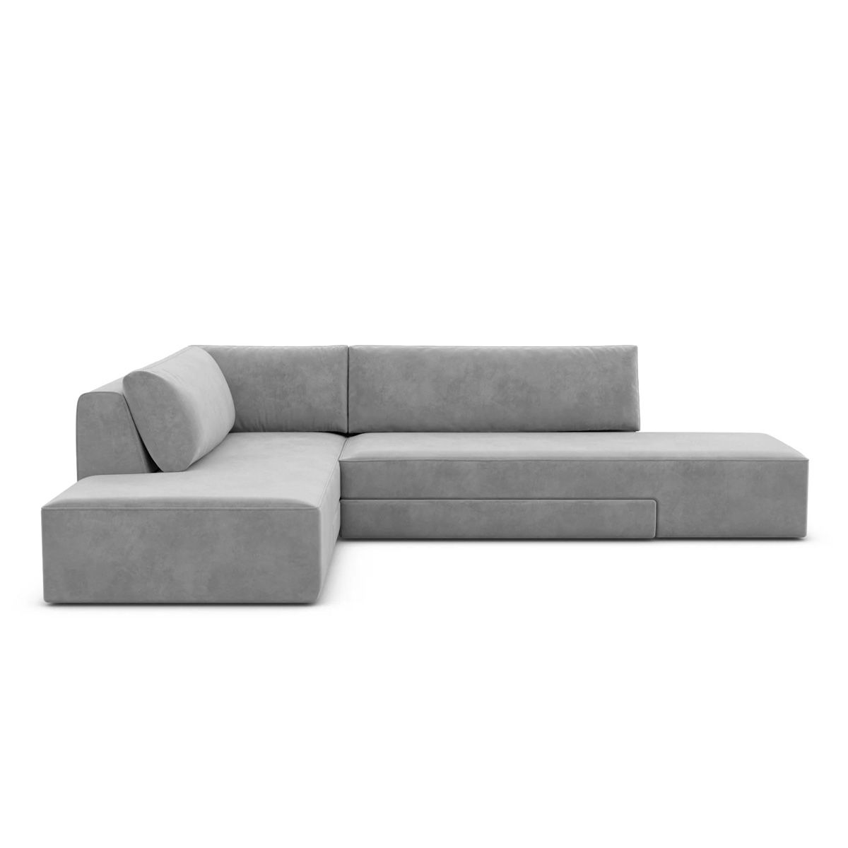Sofas: Canapé d’angle convertible gris structuré - parfait état – Neu (gemäss Beschreibung) aus Le Lignon von WilliamAndry 4