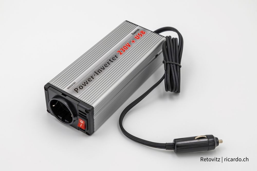 150W Auto Wechselrichter - Steckdose & USB Für Unterwegs
