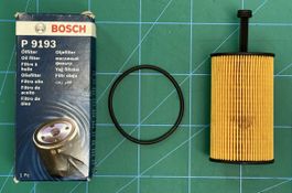 Bosch Oelfilter P 9193 mit Dichtung neu und ungebraucht