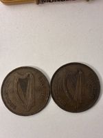 Nr. 90: 2 x 1 Pence, irisches Pfund, 1935
