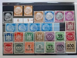 Deutsches Reich Briefmarken