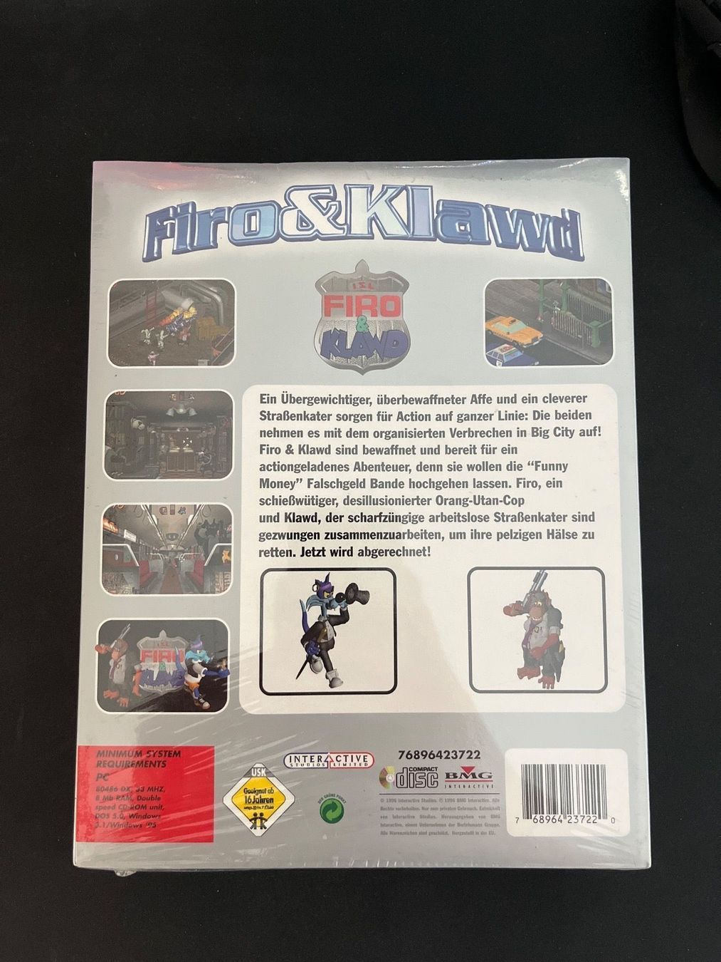 Spiele: PC Big Box Firo & Klawd Sealed Deutsch – Neu und originalverpackt aus Dornach von presidium 1