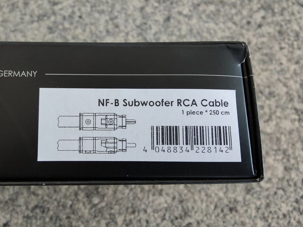 ViaBlue NF-B Subwoofer RCA Cable | Kaufen Auf Ricardo