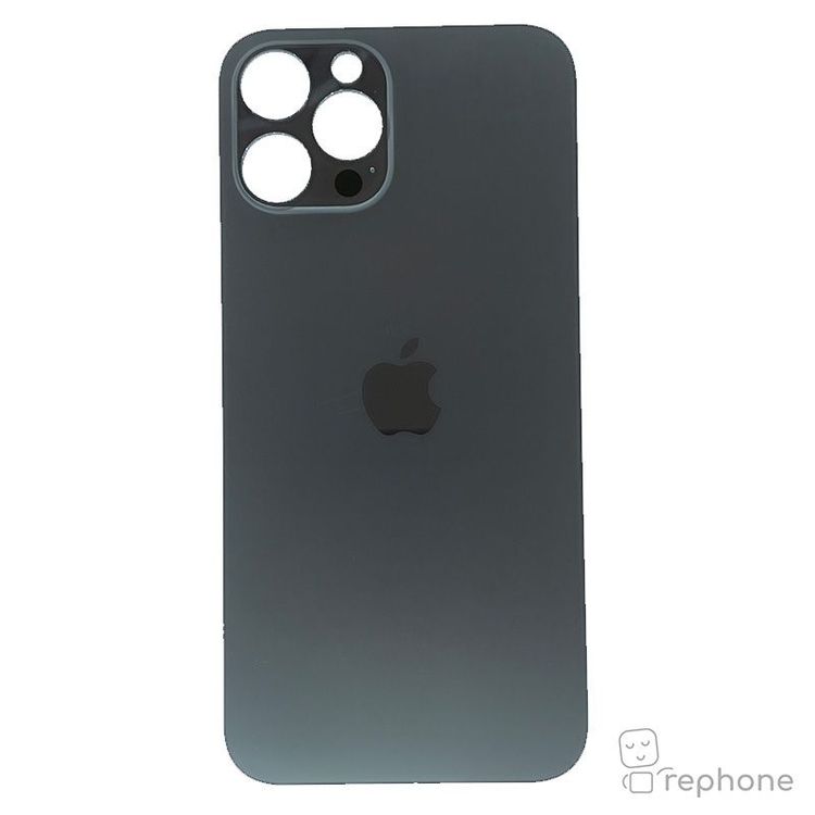 Vitre Arrière (dos) Pour IPhone 12 Pro Graphite - Neuf - Modèle "Big Hole"