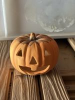 Halloween Kürbis Teelichthalter