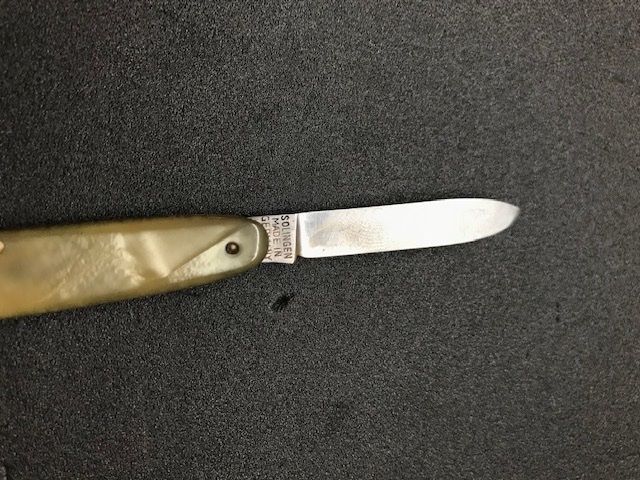 Coltelli tascabile: Sackmesser mit zwei Klingen, Solingen – Usato da Basel venduto da romaz61 2