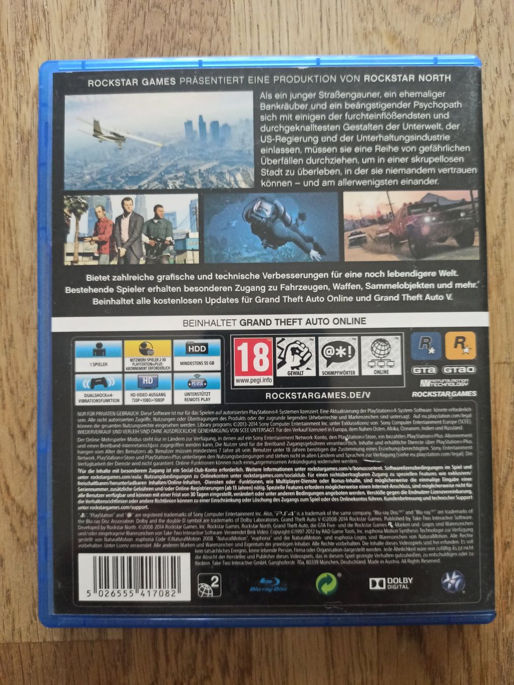 Giochi: Grand Theft Auto 5 - GTA V - PS4 / PS5 – Usato da Oberweningen venduto da mar_87mx 1