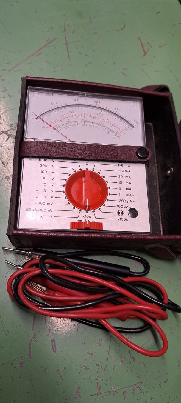 Messen: Multimeter Analog nostalgisch – Defekt aus Grenchen von manance 1