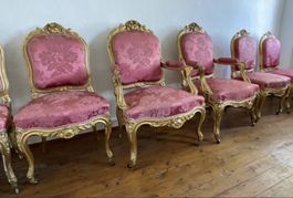 Regency/Louis XV Chairs & Armchairs