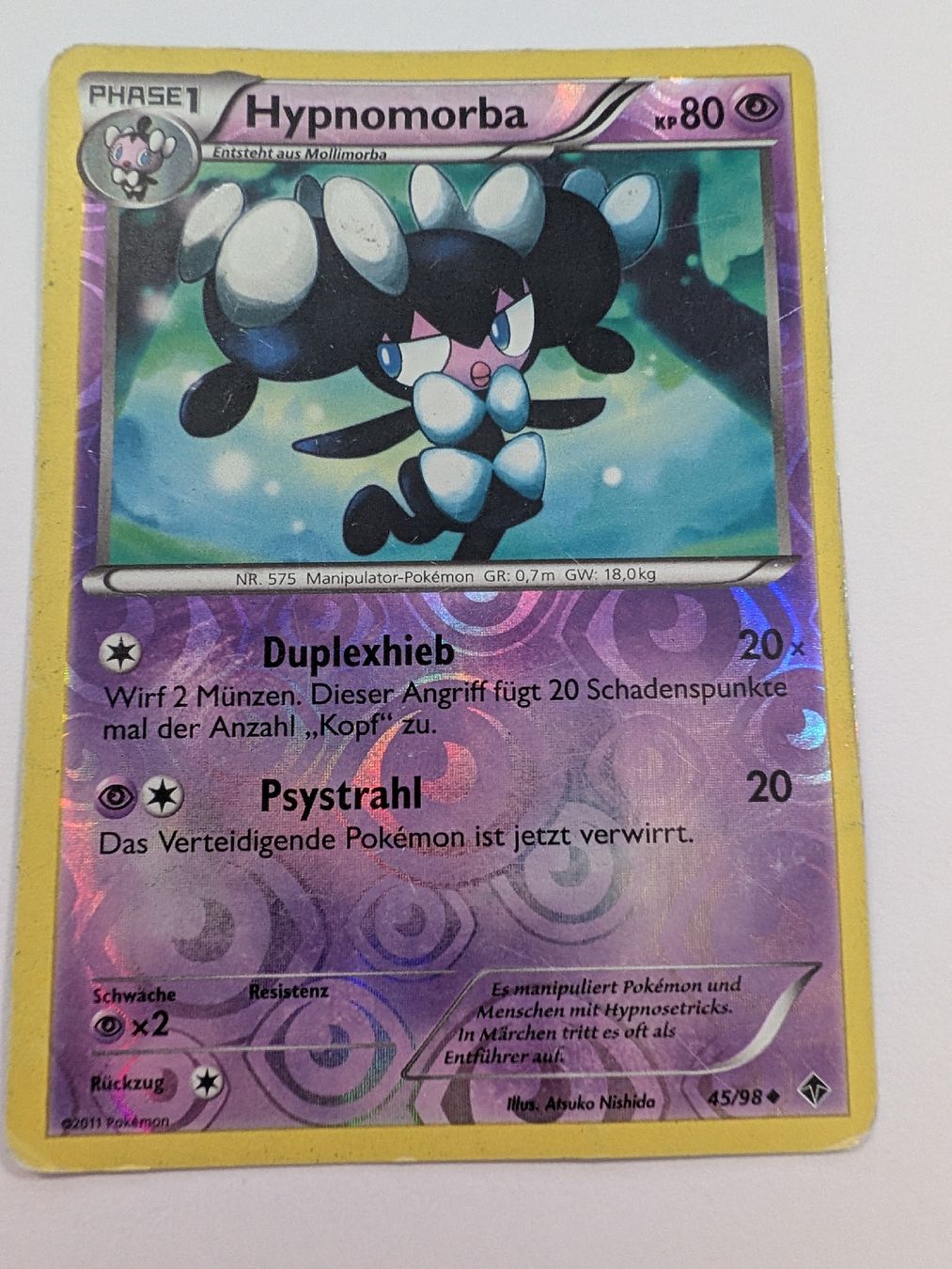 Pokémon Cartes à collectionner: Hypnomorba – D'occasion à Märstetten par eri_9lt8