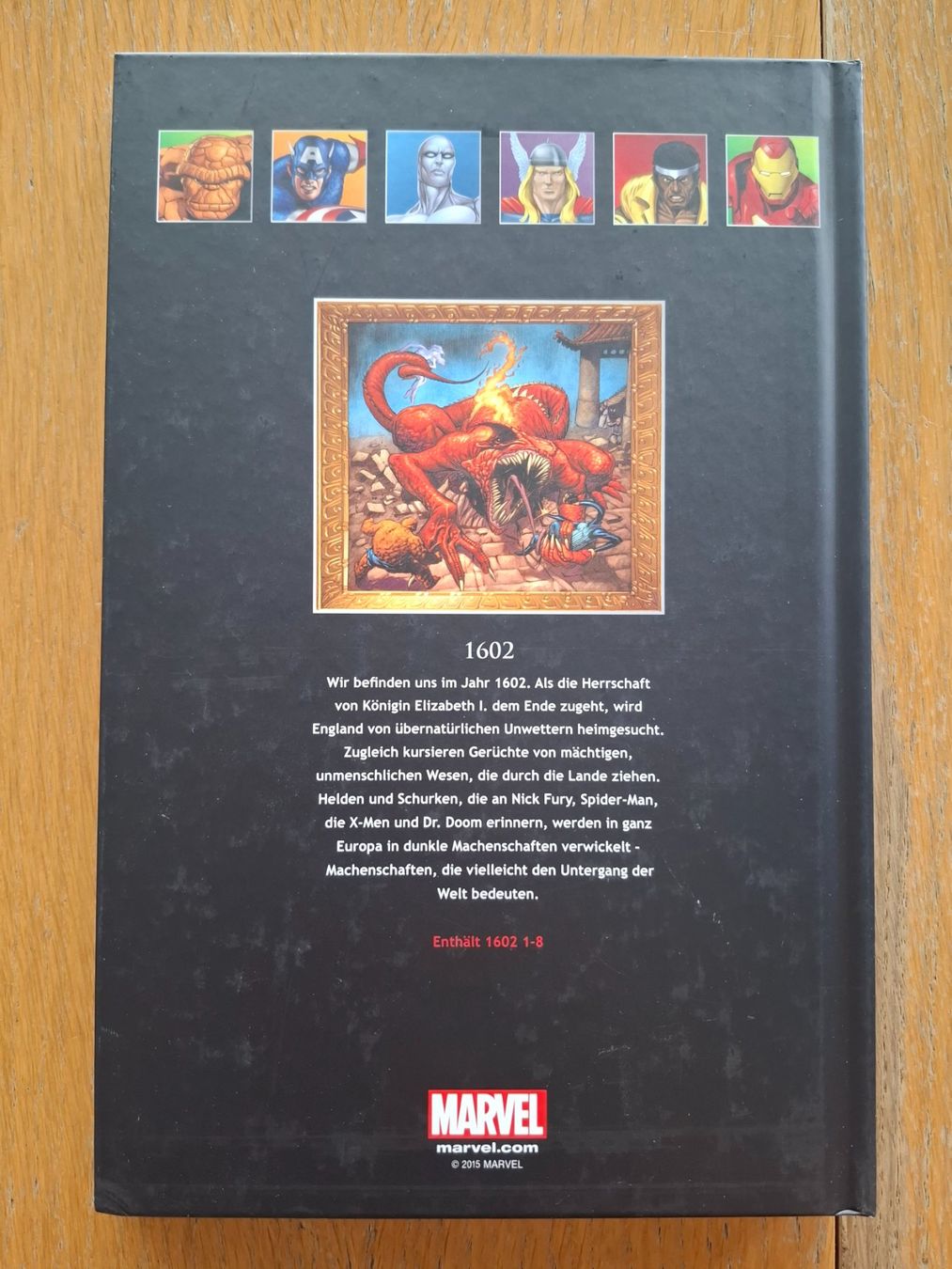 Comics: DIE OFFIZIELLE MARVEL COMIC SAMMLUNG BAND 32 HC: 1602 – Gebraucht aus Wildegg von M63m 1