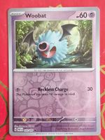 Woobat - Pokemon Reverse Holo Paldean Fates