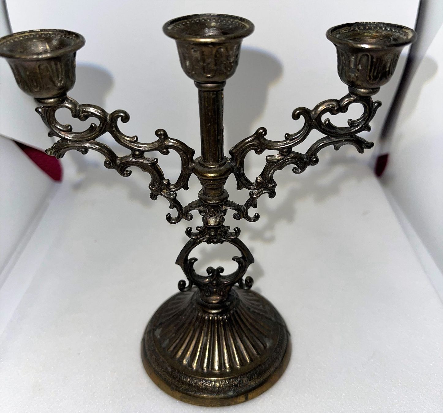 Lampadari & plafoniere: Kerzenleuchter 3 Arme Messing – Usato da Lutzenberg venduto da Pinschi01