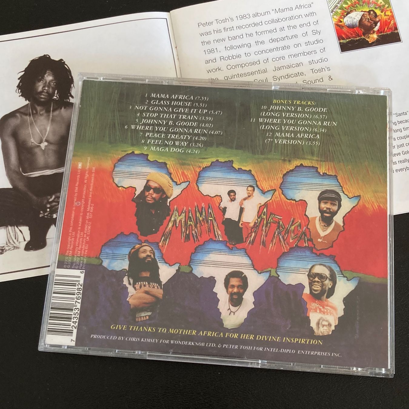 CD: Peter Tosh - Mama Africa – Usato da Bern venduto da Ntsamina 1