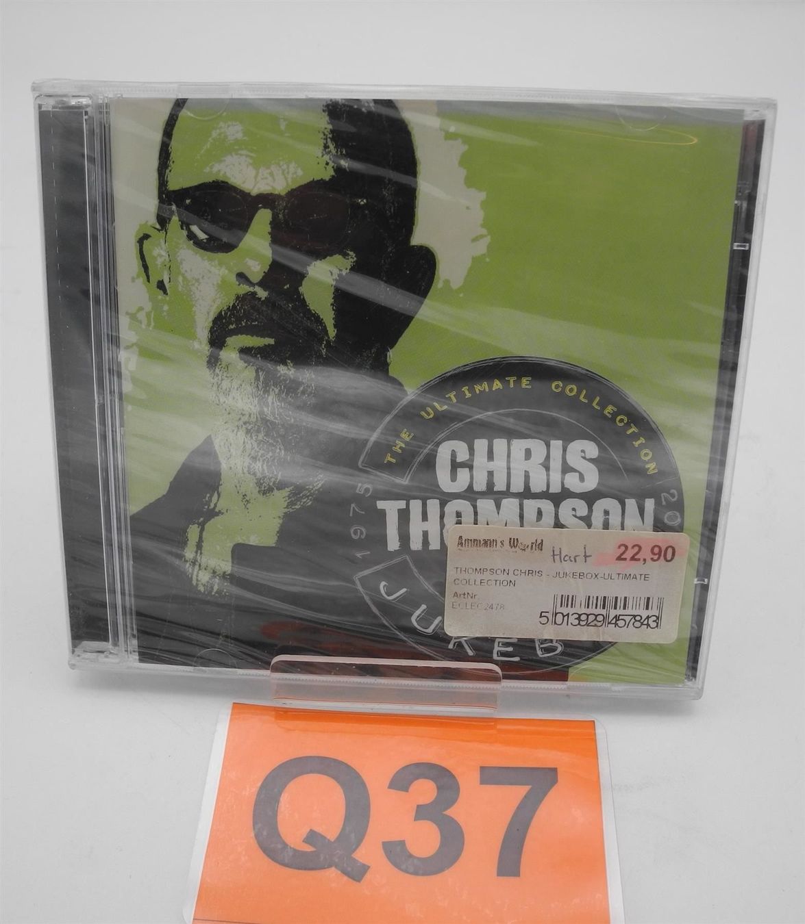 CD: CD Chris Thompson, Nr. Q37 – Nuovo e nell'imballaggio originale da Kottwil venduto da Crazyrolf
