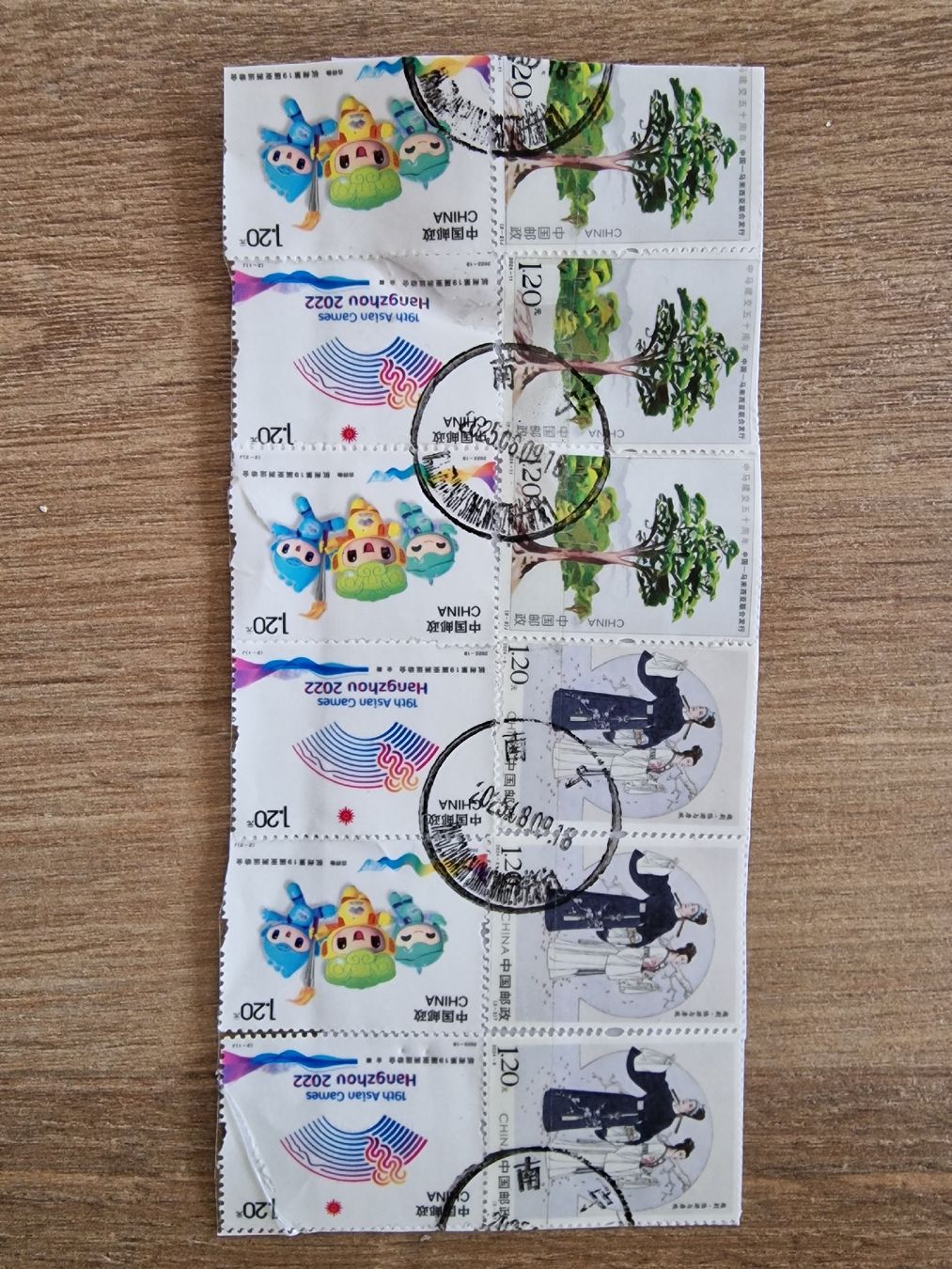 Tutti i francobolli: Briefmarken aus China – Usato da wattwil venduto da ps99 3