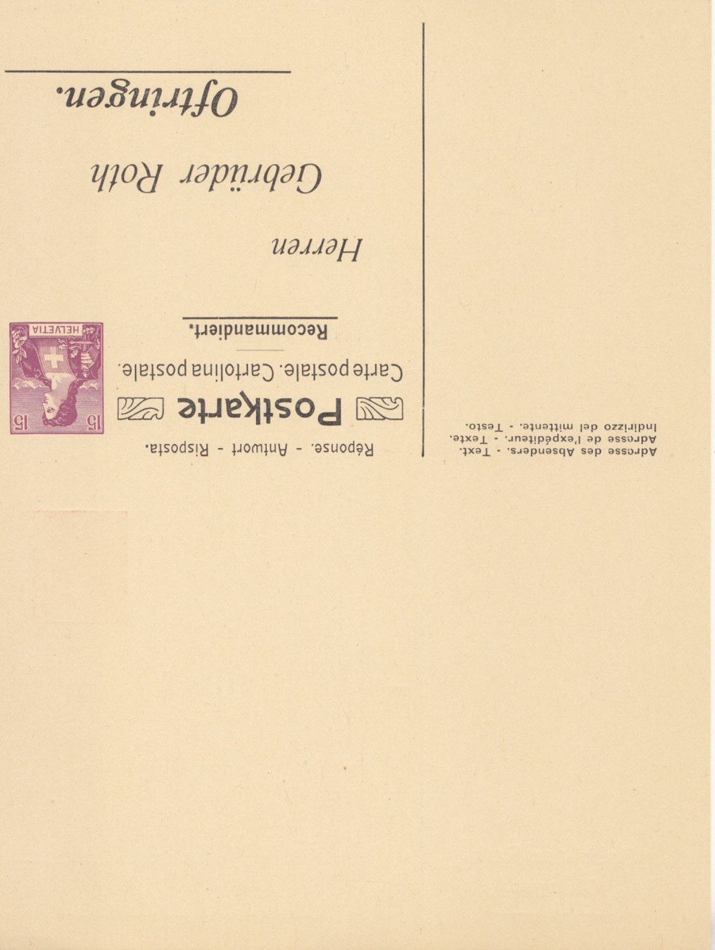 Tous les timbres: SGK PPK 121 Roth Oftringen – D'occasion à Bürglen TG par StampGraf 1