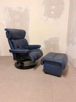 Ledersessel Relaxsessel Stressless (L) + Ottoman + Stauraum