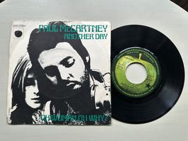 PAUL MCCARTNEY WINGS BEATLES tolle Single Another day diff F