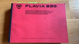 Lancia Flavia 820 Ersatzteilkatalog/Rep. Anleitung