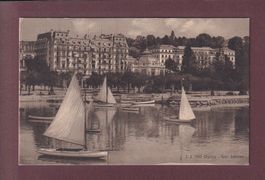LAUSANNE - Ouchy - Voiliers