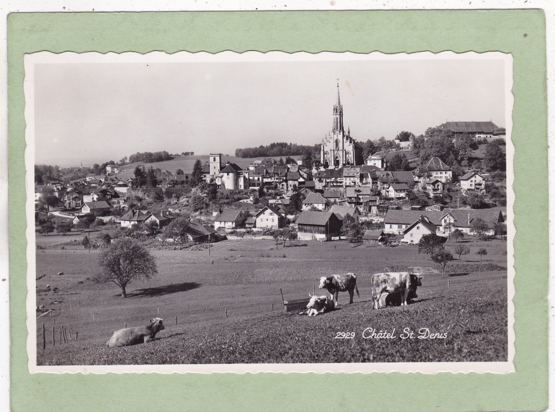 Cartes postales: Châtel St. Denis – D'occasion à Herisau par Lisegrat2008