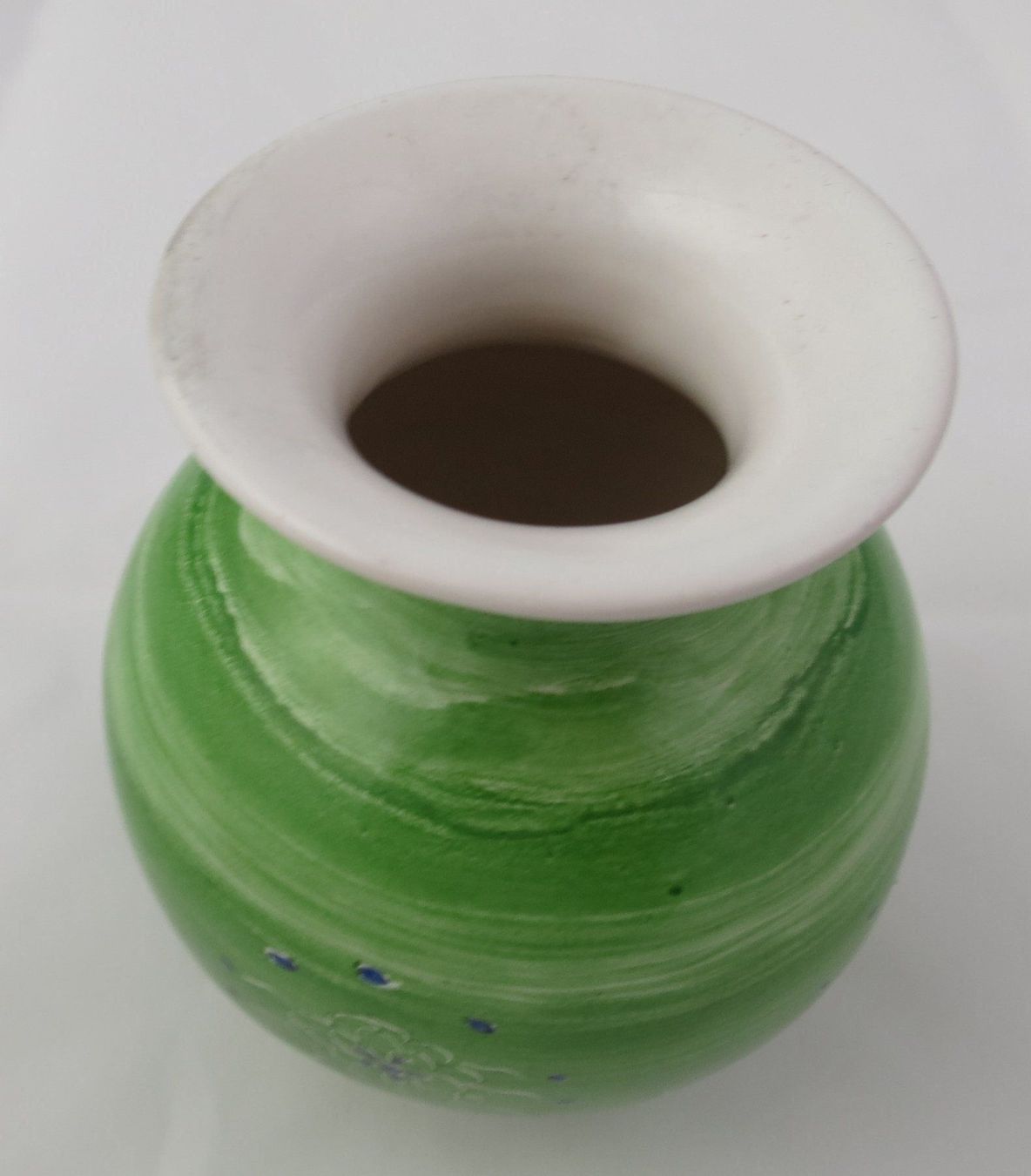 Vasi & Recipienti: Grüne Keramik Vase, handbemalt – Usato da Zürich venduto da 1.Simon 5