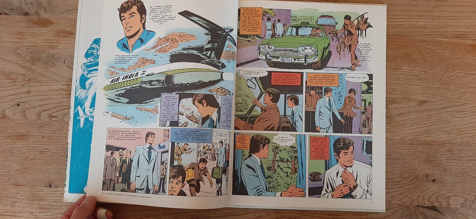 Fumetti: Dr. Justice, tome1, Le Triangle d'Or,  Edit Original 1973 – Usato da Affoltern am Albis venduto da Sabinezc 5