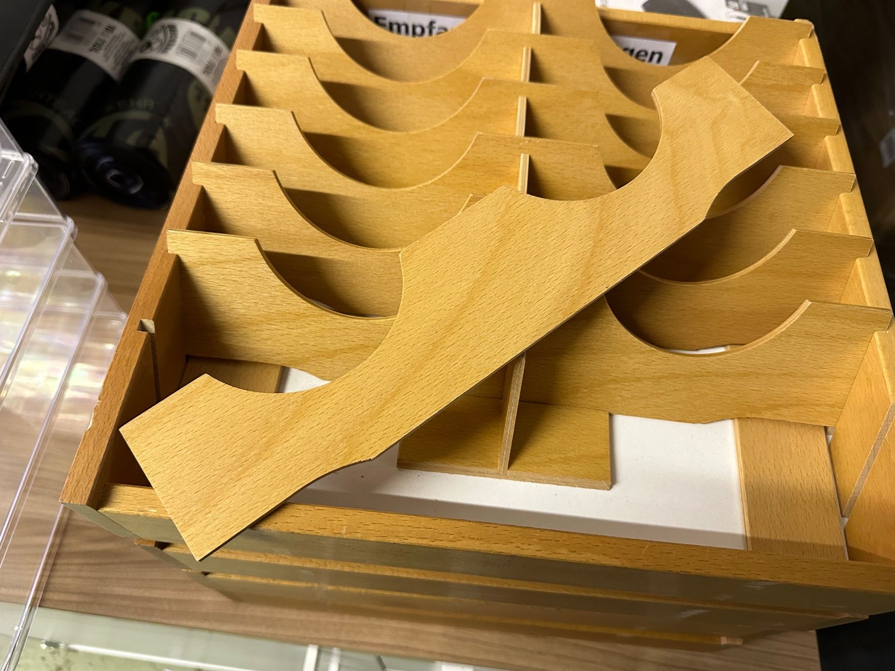 Articoli in legno: 4 Holz-Sortierkisten 34x34cm – Nuovo (secondo la descrizione) da Necker venduto da liq24 3