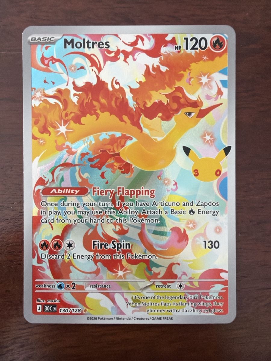 Pokémon Sammelbilder & Trading cards: Moltres (30C 130) – Neu (gemäss Beschreibung) aus Emmenbrücke von Pack_Ripper