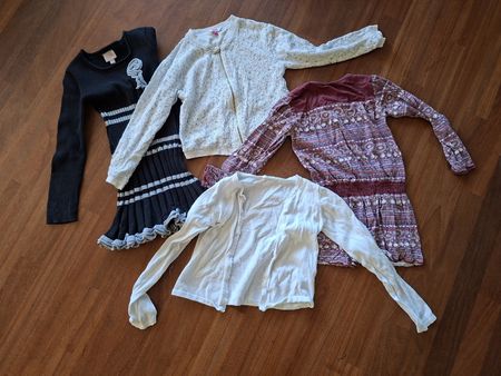 4-teiliges Kleiderpaket Grösse 128