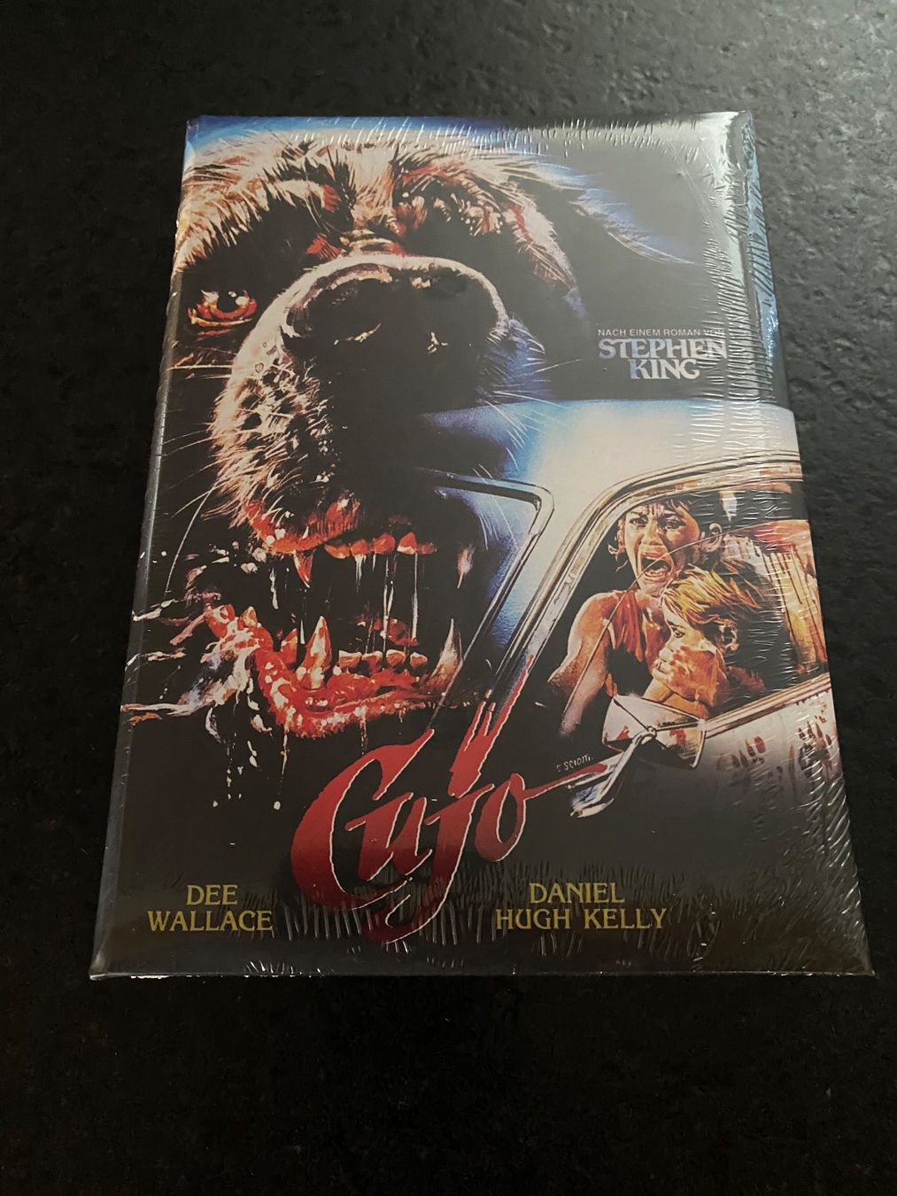 Tutti i DVDs: Cujo Mediabook wattiert Blu-ray OVP – Nuovo e nell'imballaggio originale da Schmitten FR venduto da FilmRarities