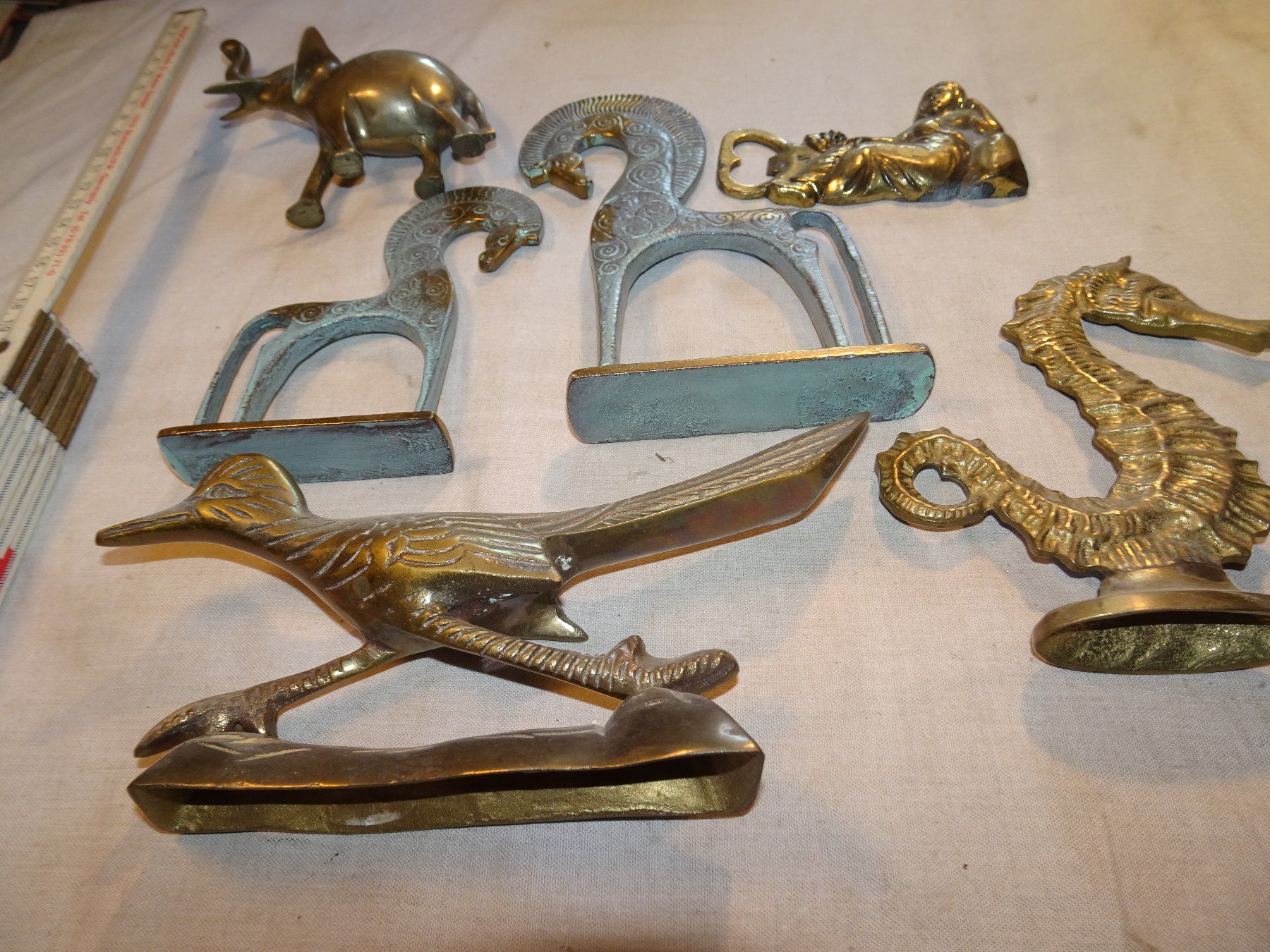Statuette: Messing Figuren Lot – Usato da Bichwil venduto da Silbereule9 1