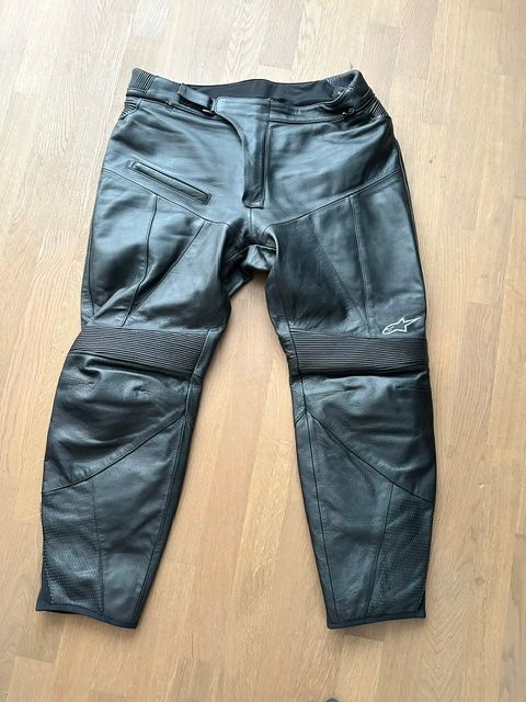 Alpinestars Pantaloni: Alpinestar Leder Motorradhose  Grösse 60 – Usato da Buchs ZH venduto da al03a