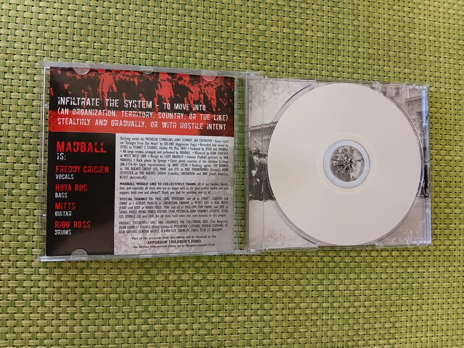 CDs: Madball - Infiltrate The System – Gebraucht aus Lenzburg von Sepulmander 2