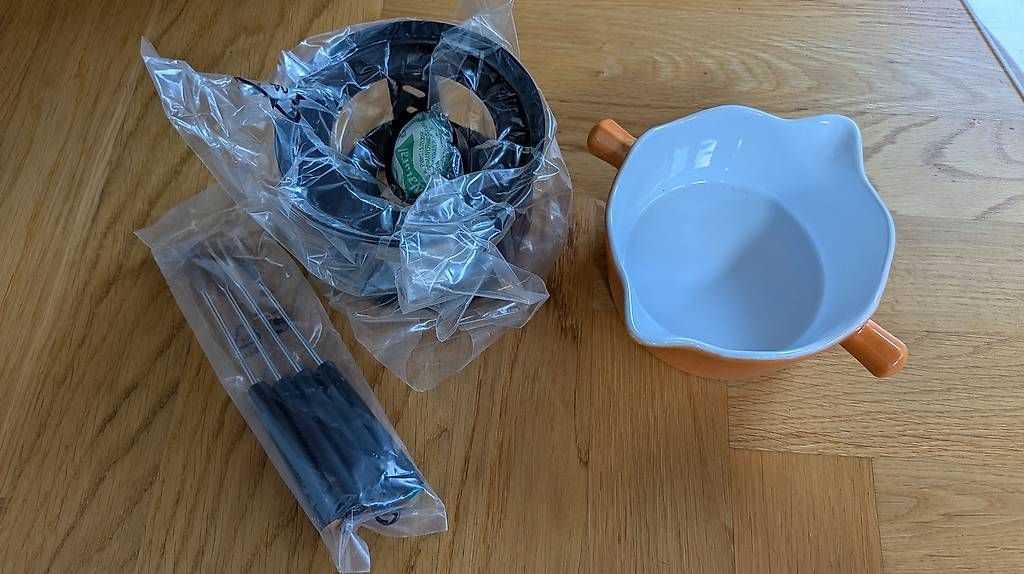 Pentole: Set per fondue al cioccolato – Usato da Breganzona venduto da SamuelEberhardt