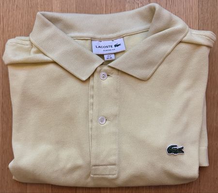 Lacoste Classic Polohemd - Farbe: Gelb | Grösse FR 6/US XL