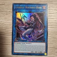 Yu-Gi-Oh Karte Cyberse-Vertrag-Hexe MAMO-DE018 1. Aufl.