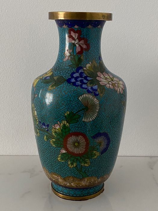 Vasi & Recipienti: Beautiful Ancient Cloisonne Enamel Vase – Usato da Morges venduto da Audemars07 4