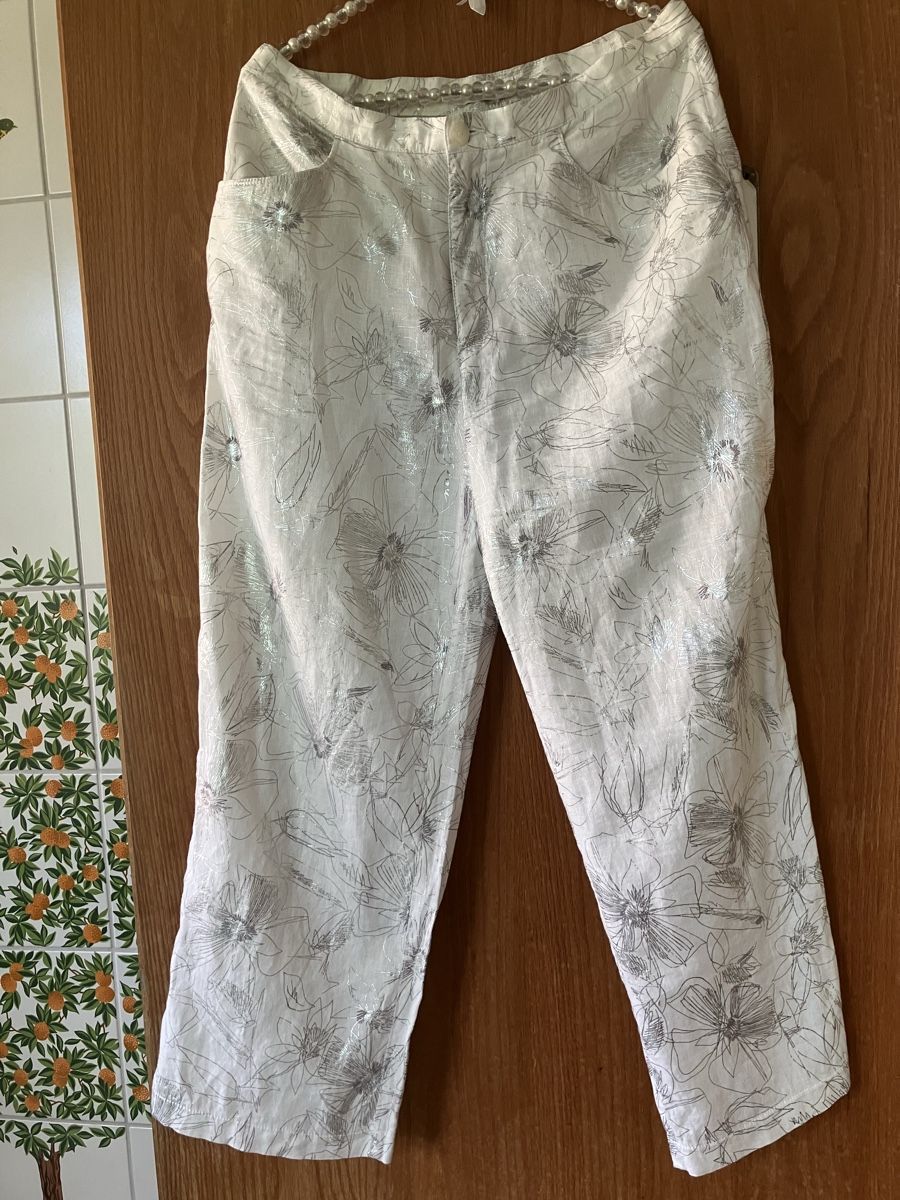 Pantaloni: 100% Leinenhose von MAC Gr 40 – Usato da Bassersdorf venduto da groovygremlin